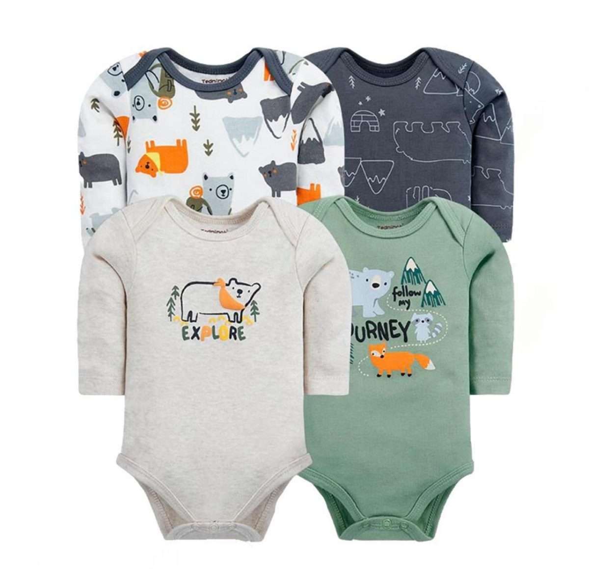 Set de 4 Body Oso