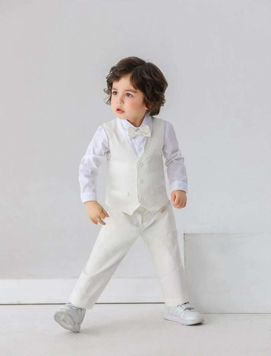 Formal 4 piezas Marfil bebe