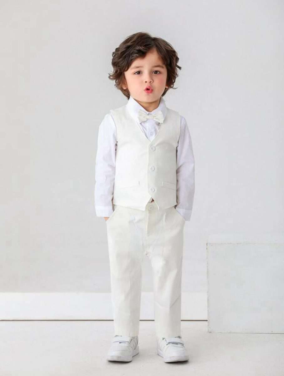 Formal 4 piezas Marfil bebe