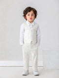 Formal 4 piezas Marfil bebe