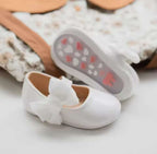 Zapatos charol sintetico blanco