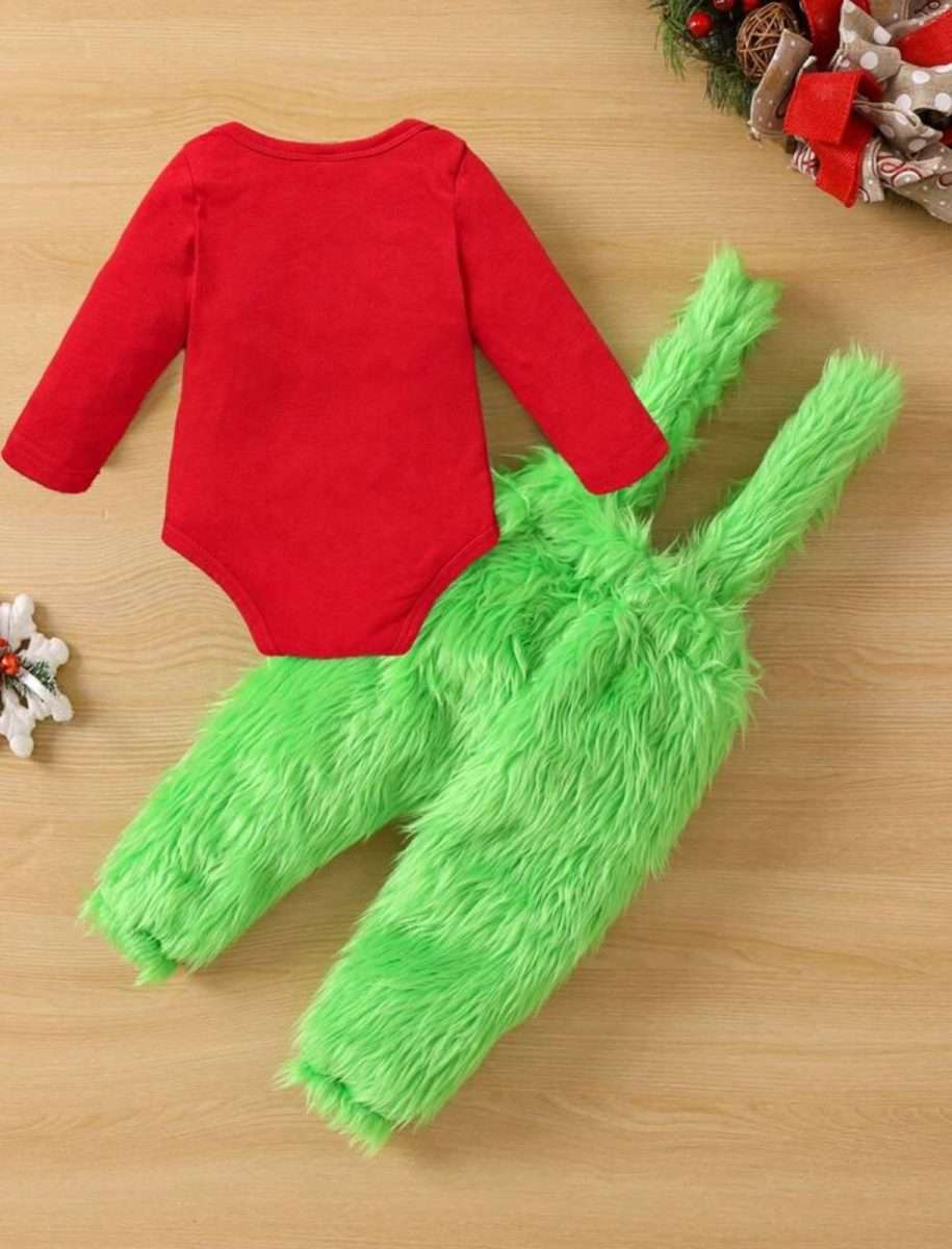 Conjunto Navidad dos piezas Grinch bebe