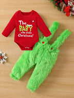 Conjunto Navidad dos piezas Grinch bebe