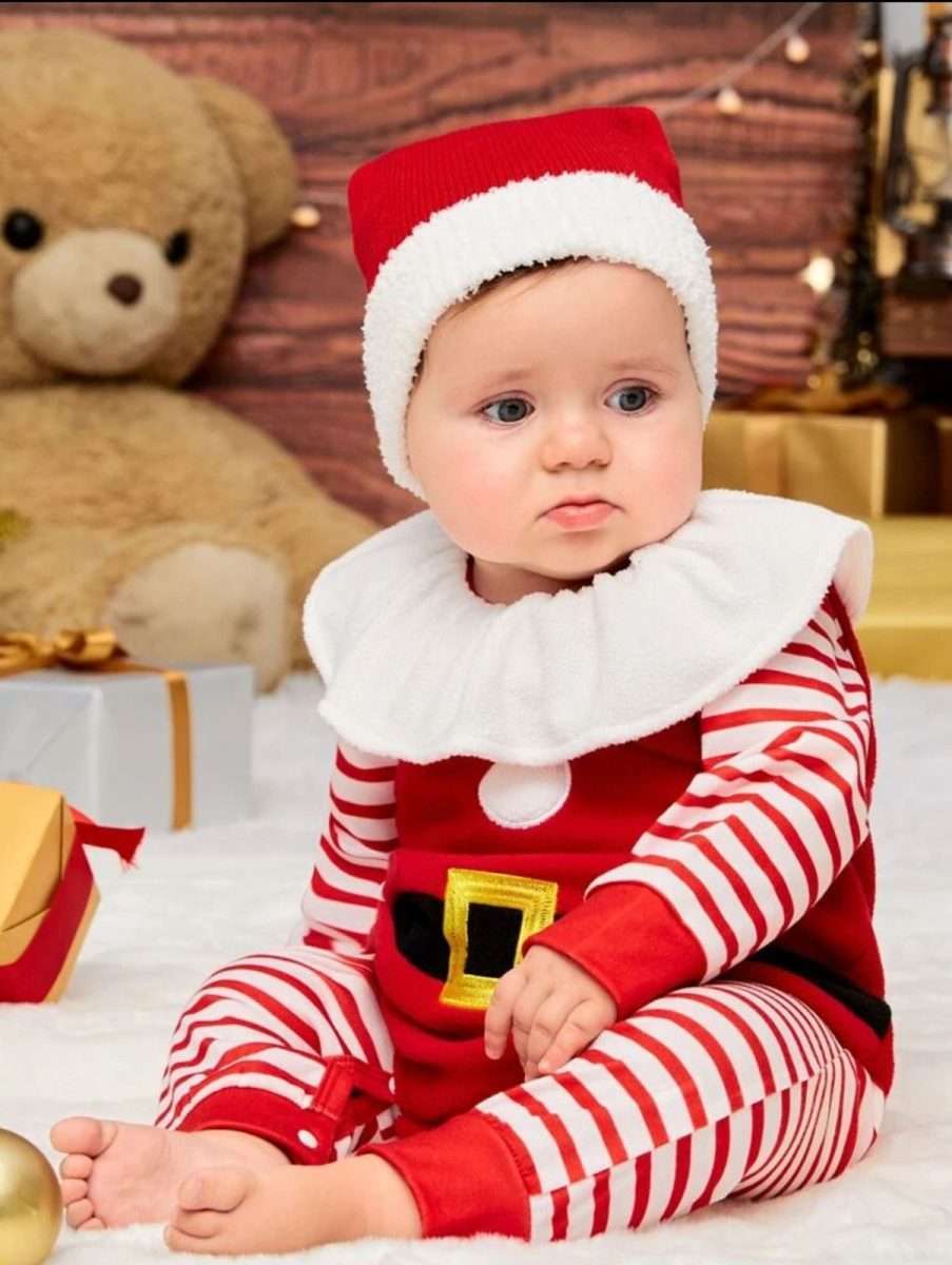 Conjunto Navidad bebe 3 Piezas bebe