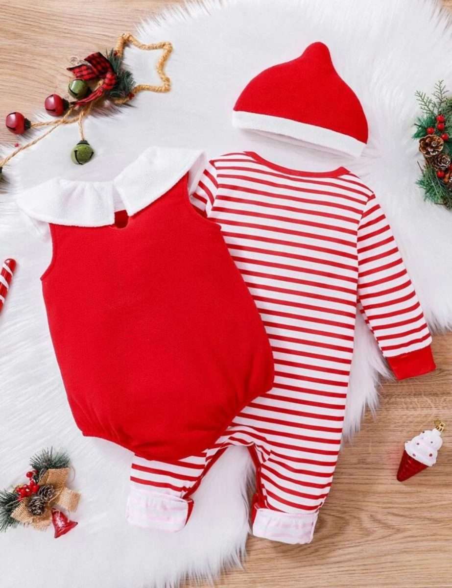 Conjunto Navidad bebe 3 Piezas bebe