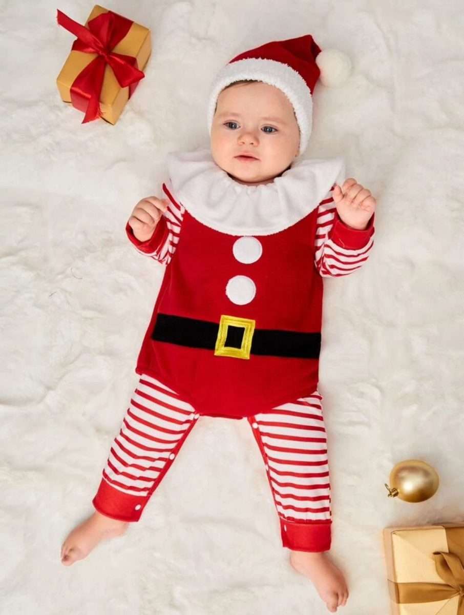 Conjunto Navidad bebe 3 Piezas bebe