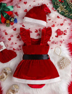 Vestido Navidad + Gorro bebe