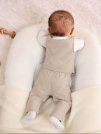 Conjunto Formal Bebe cafe 3 piezas