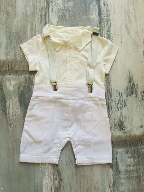Enterito Formal niño crema