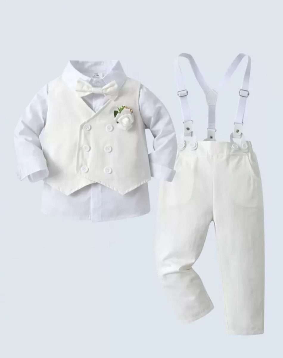 Conjunto Formal Blanco 6 piezas