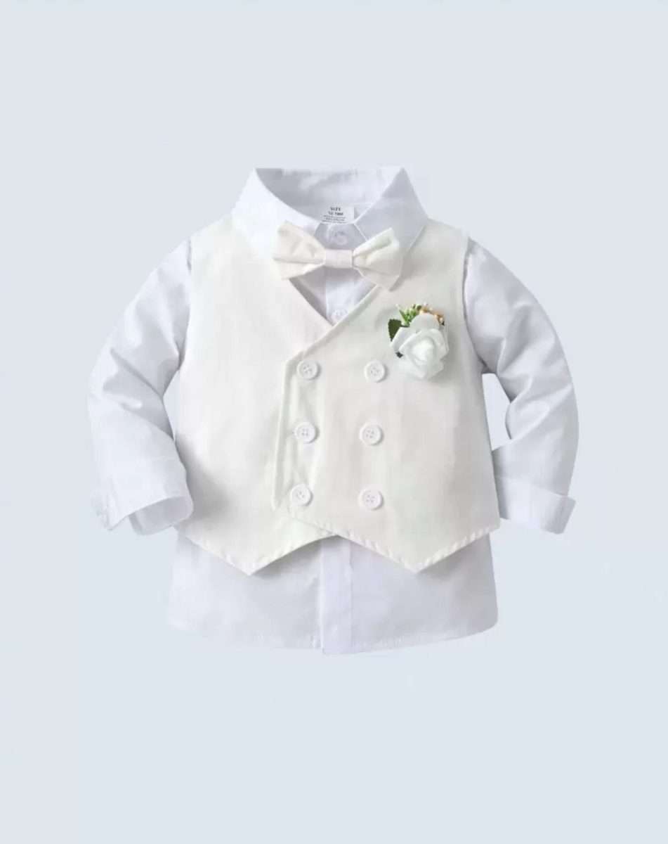 Conjunto Formal Blanco 6 piezas