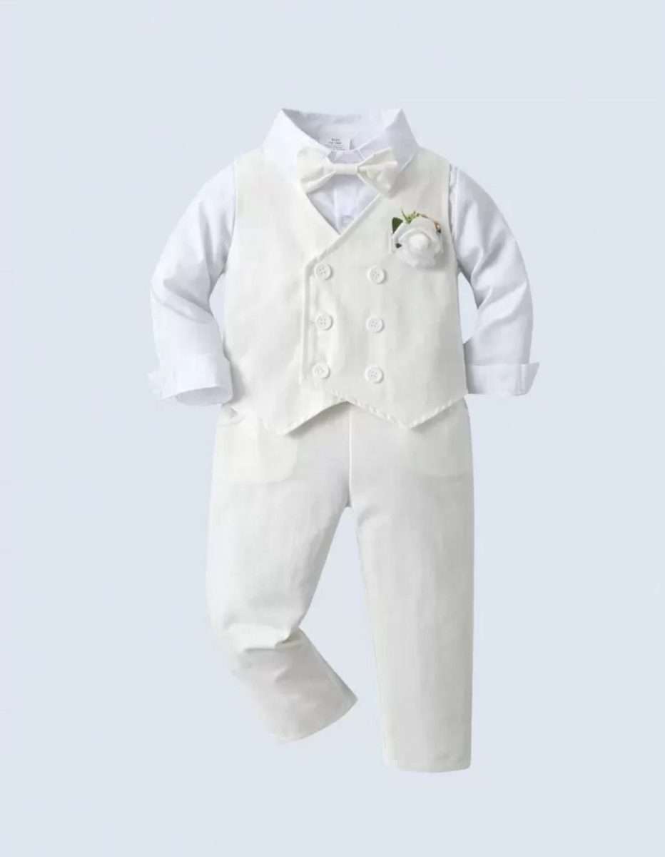 Conjunto Formal Blanco 6 piezas
