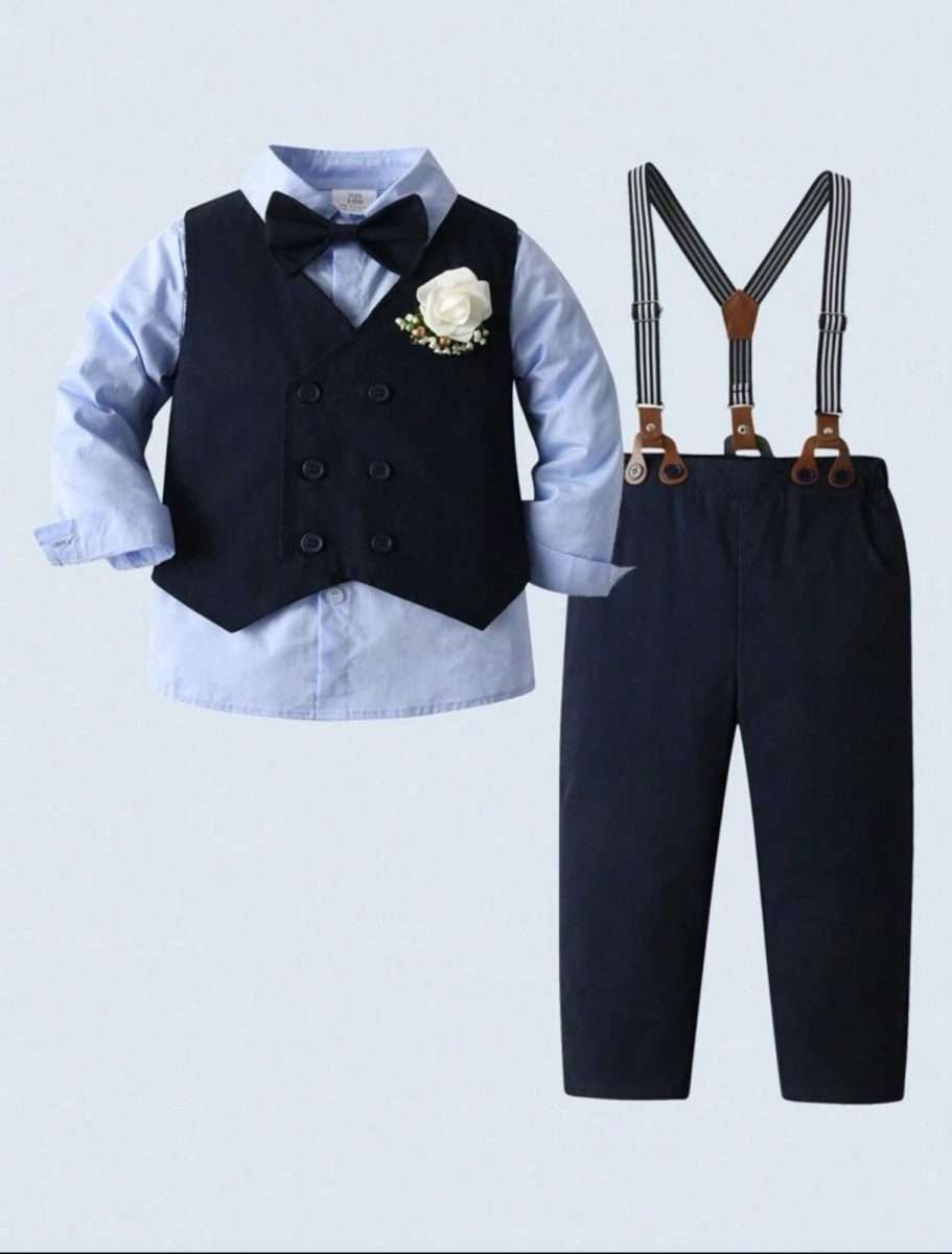 Conjunto Formal Azul  6 piezas