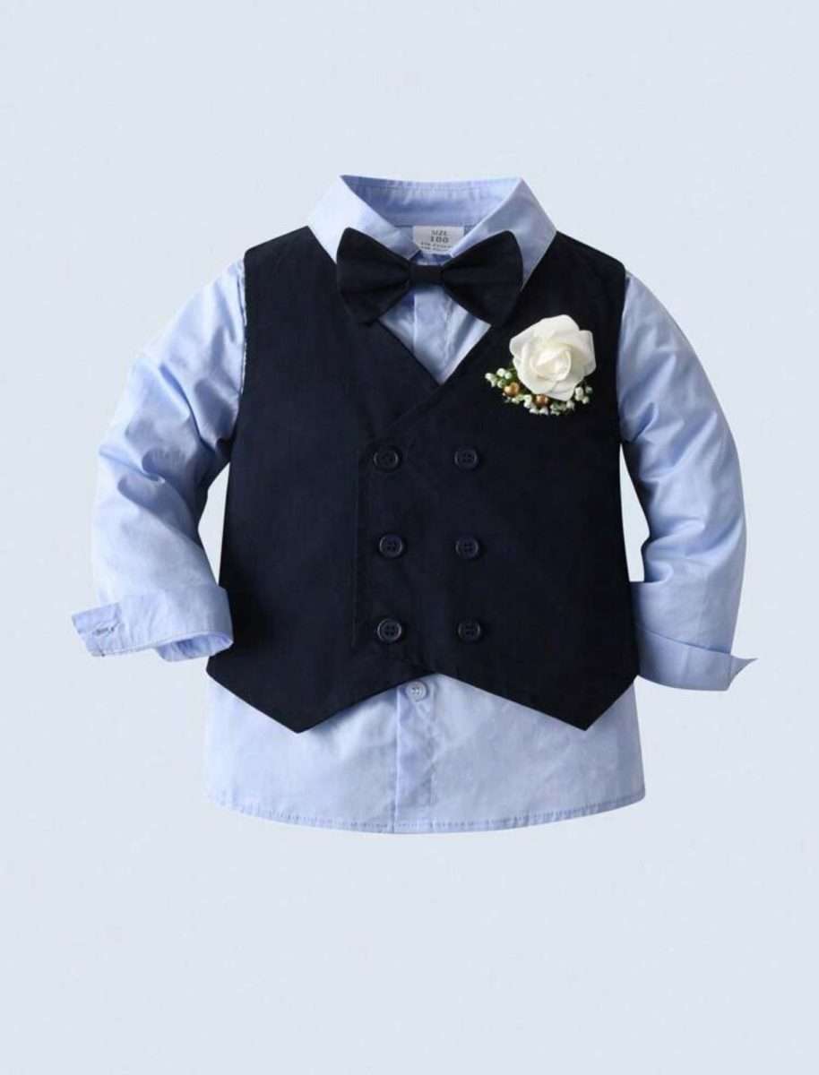 Conjunto Formal Azul  6 piezas