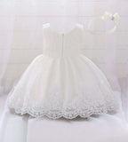 Vestido Blanco + cintillo