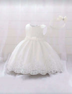 Vestido Blanco + cintillo