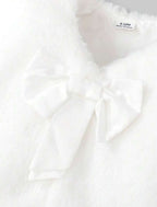 Capa de Felpa bebe blanco