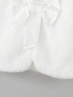 Capa de Felpa bebe blanco