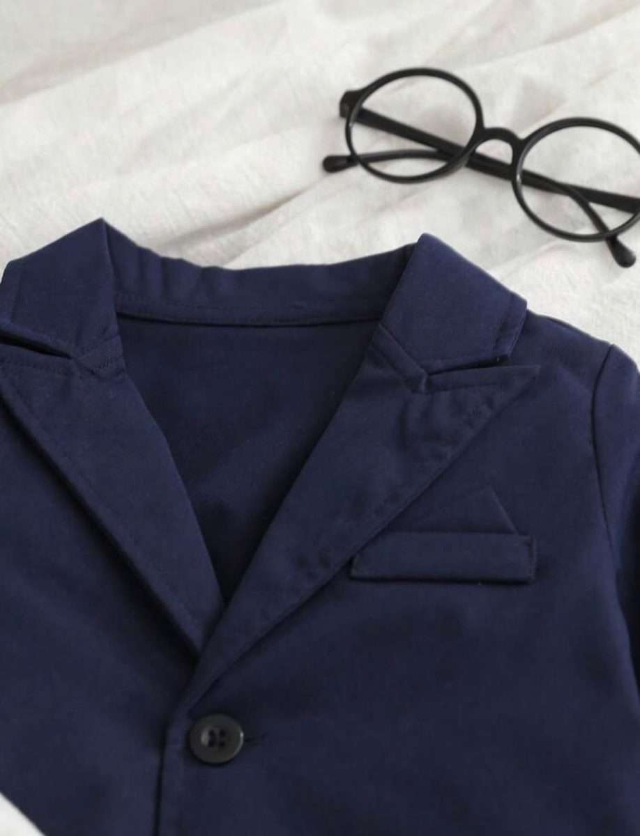 Conjunto formal 4 Piezas Azul