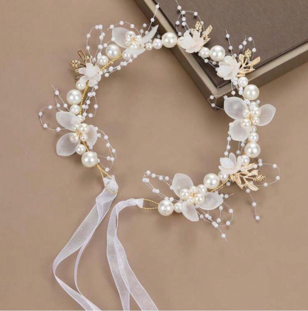 Diadema Niña blanco