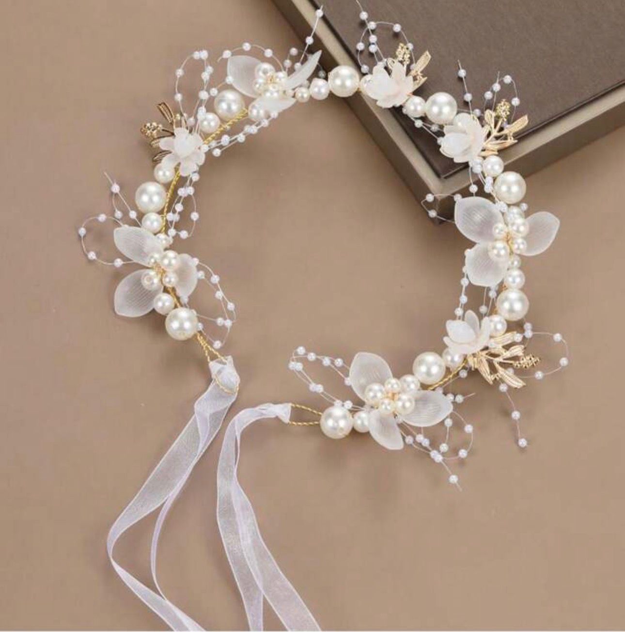 Diadema Niña blanco