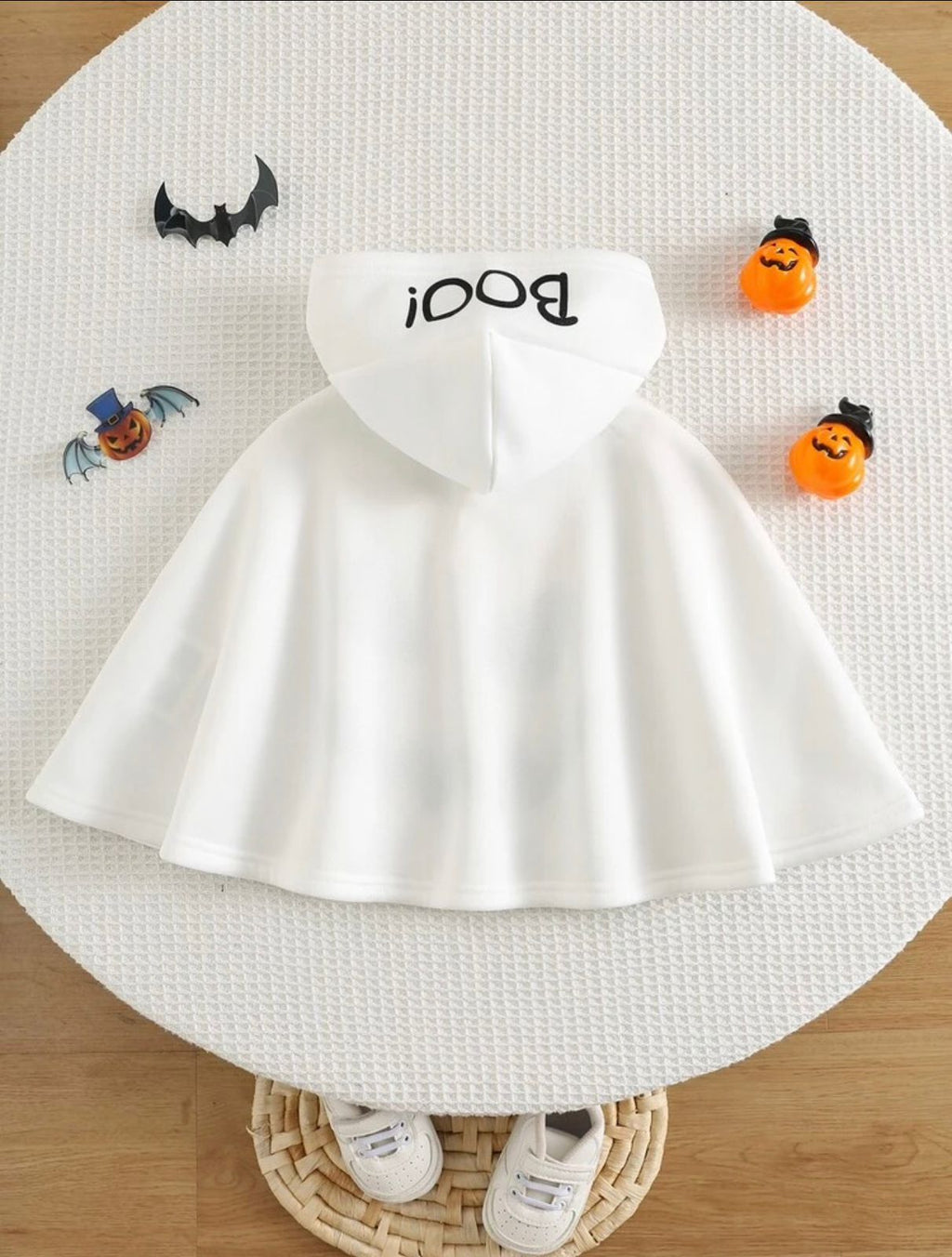 Capucha boo fantasma  Halloween bebe