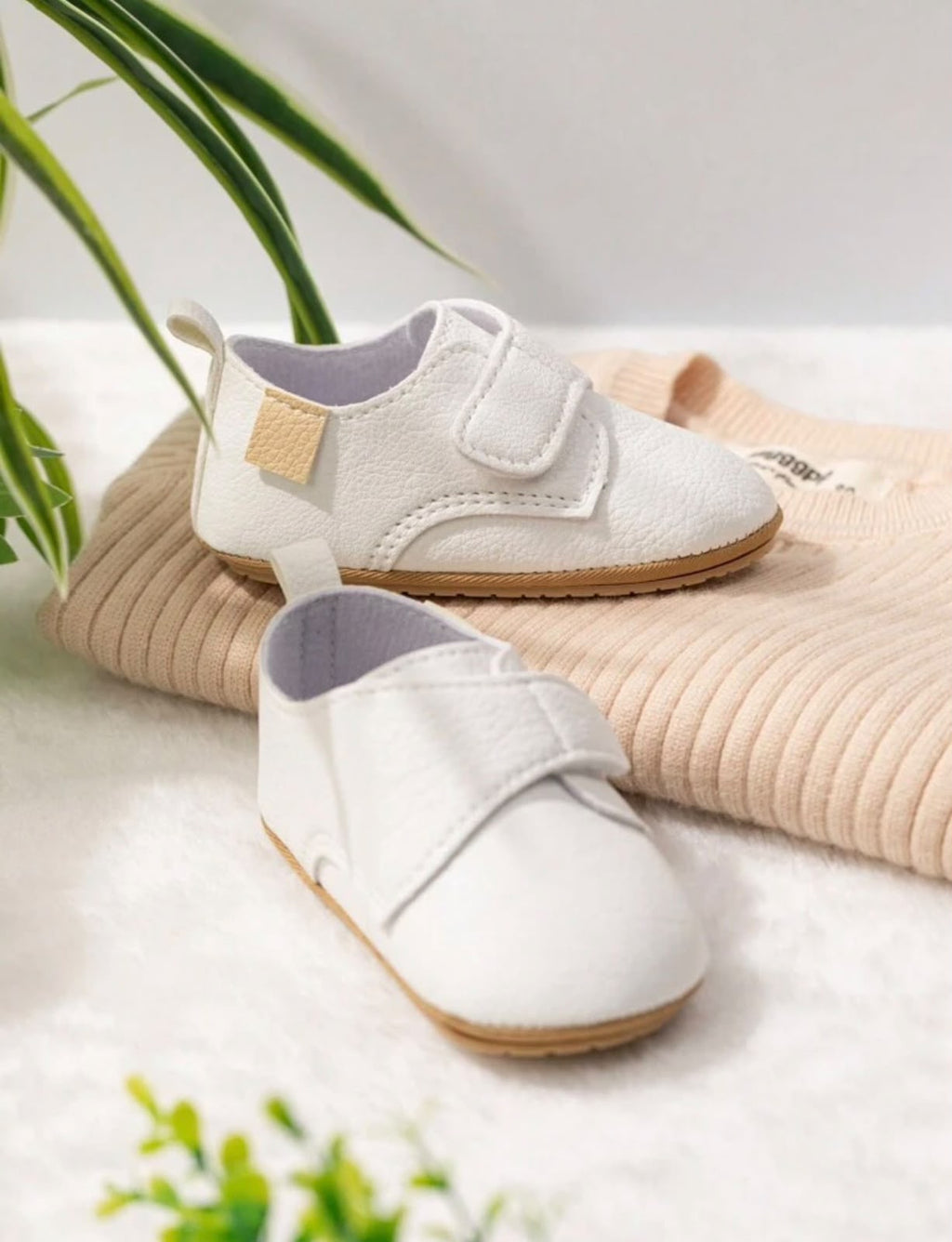 Zapatos bebe blancos