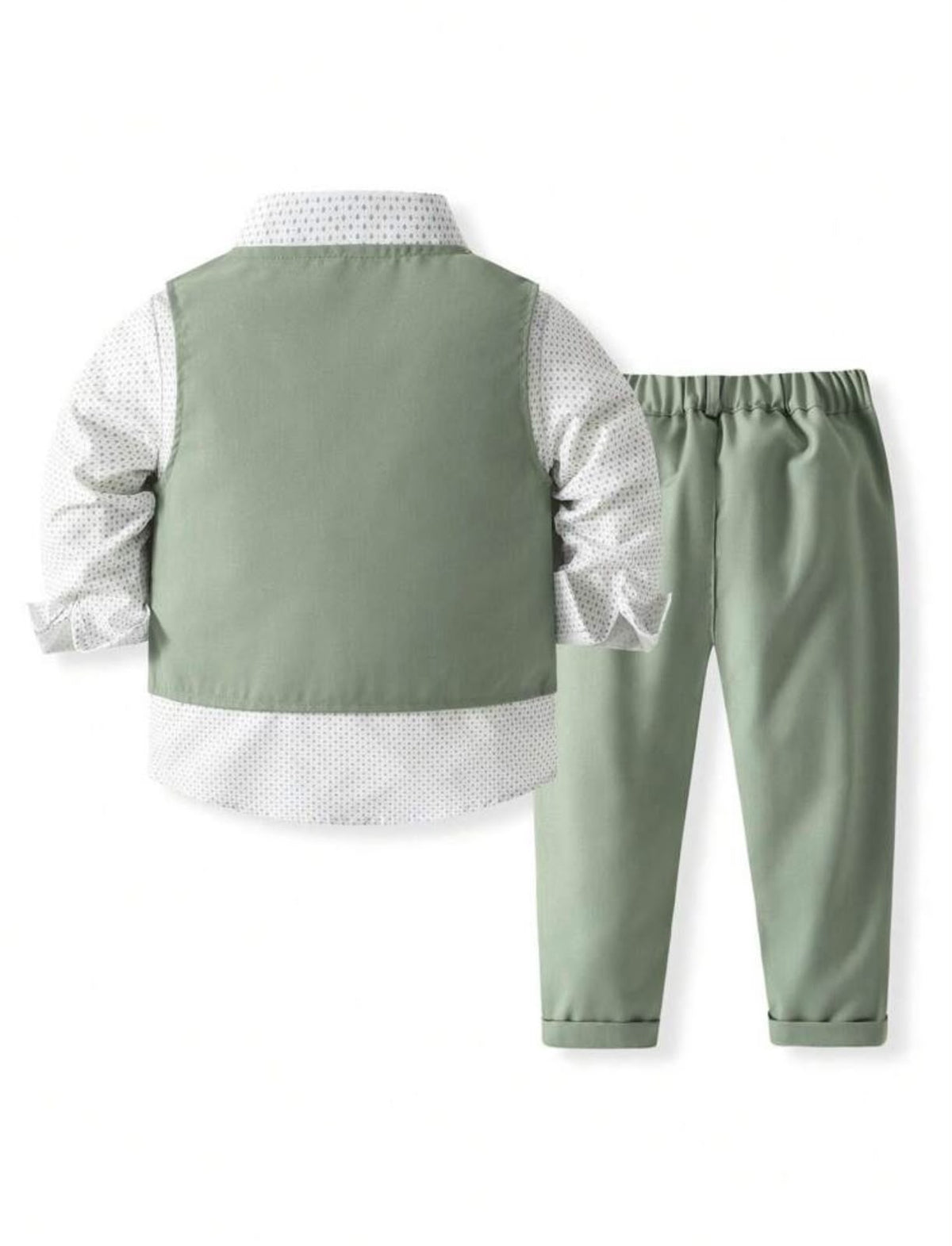 Conjunto Formal 4 piezas Verde