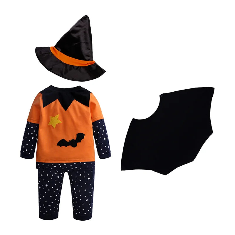 Disfraz Unisex de Brujito Calabaza