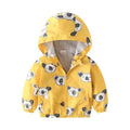 Chaqueta Cortaviento Amarilla Unisex